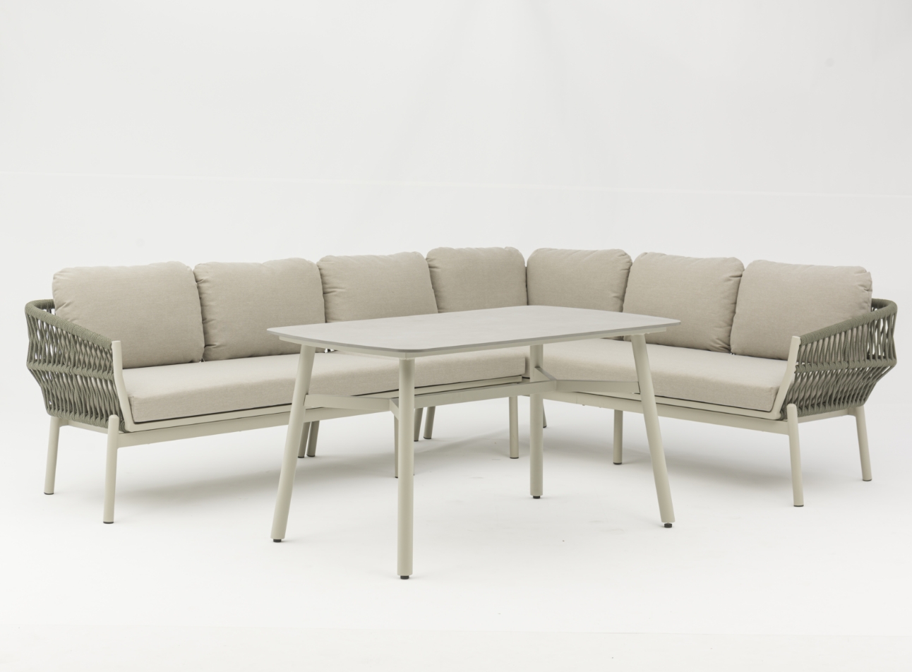 New Rope Corner Sofa Set