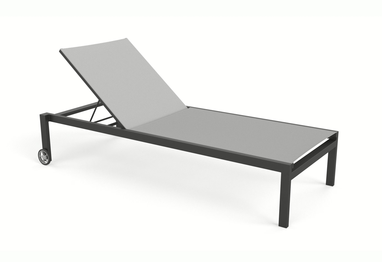 Aluminum Single Sun Lounger
