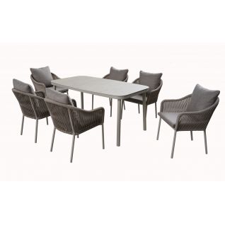 New Rope 6 Seater Dining Set
