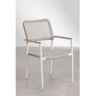 Rope Stackable Single Chair
