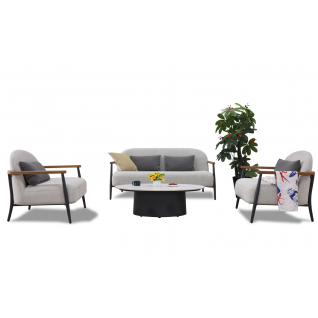 4pcs Aluminum Lounge Set